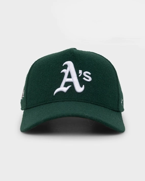 47 Brand Oakland Athletics Cliffside Offside DT Snapback Dark Green