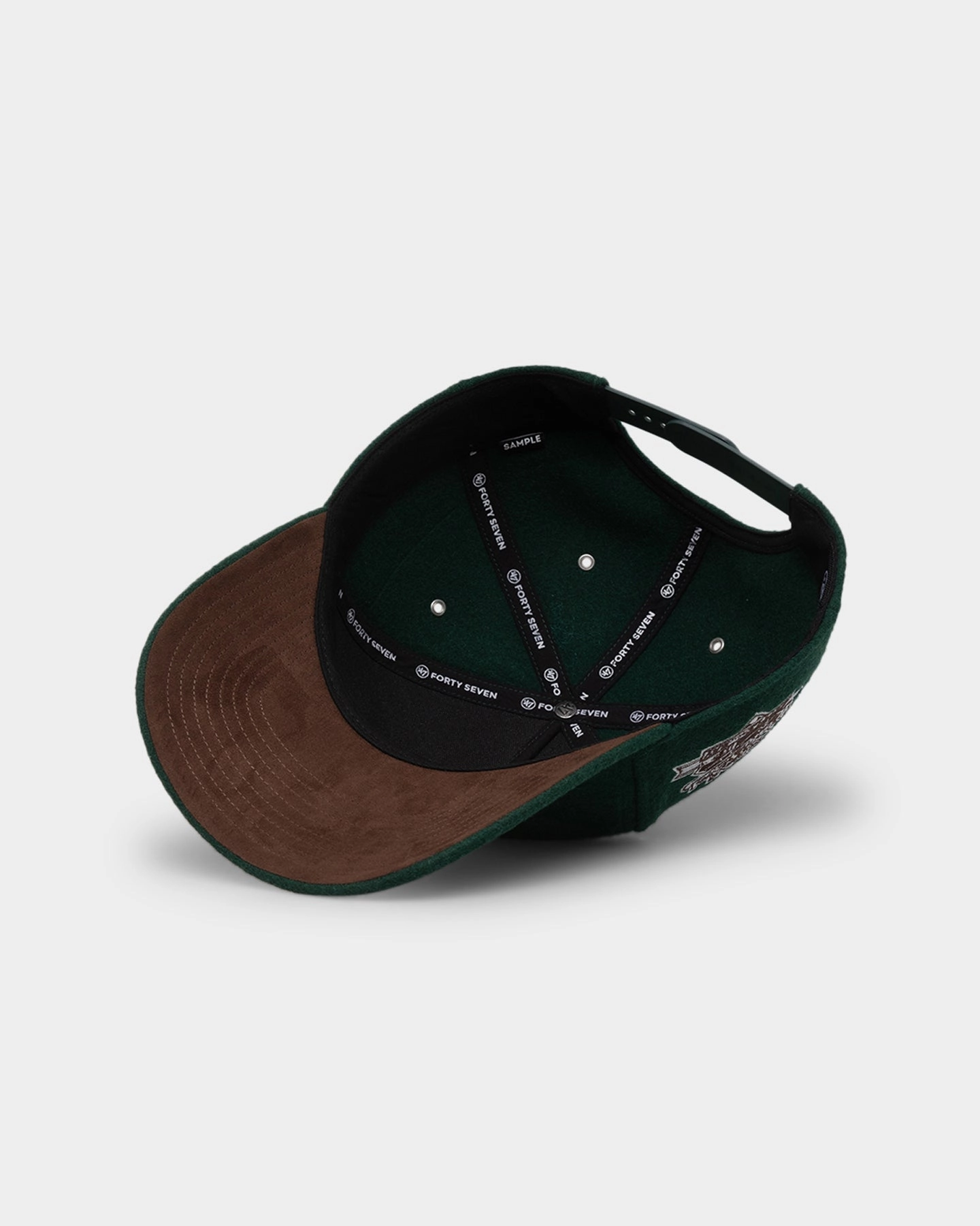 47 Brand Oakland Athletics Cliffside Offside DT Snapback Dark Green