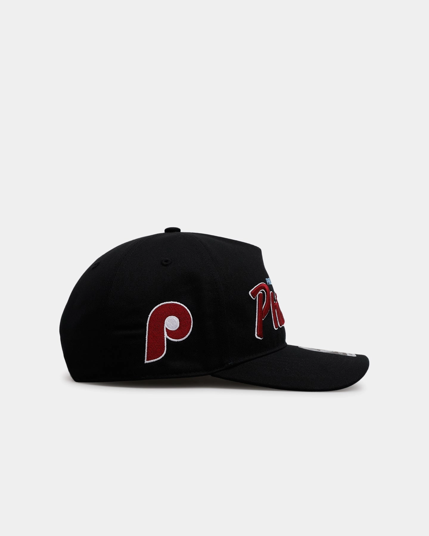 47 Brand Philadelphia Phillies 'Black Dome Script' 47 Hitch Snapback Black