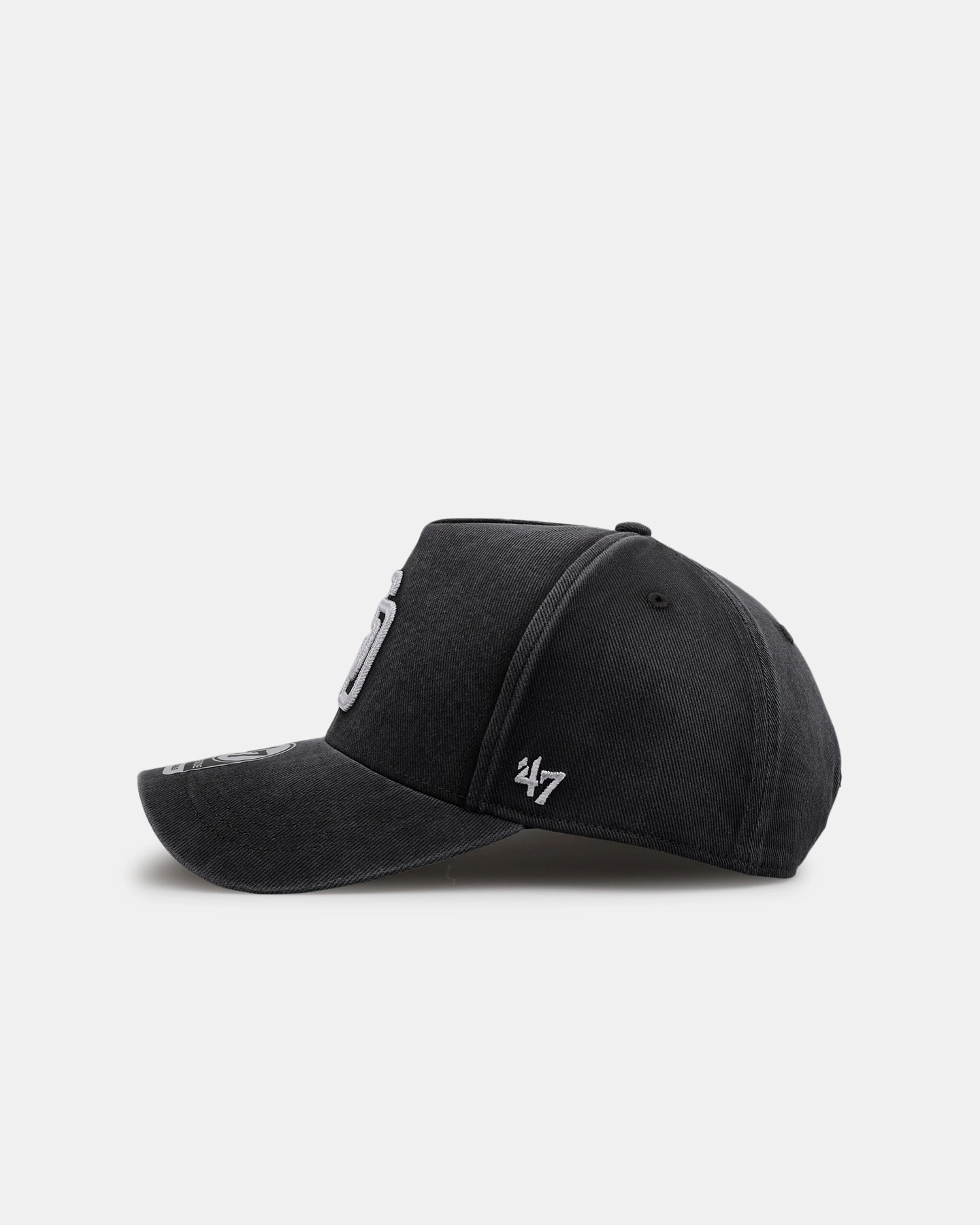 47 Brand San Diego Padres 'Washed Black' Offside DT Snapback Washed Black
