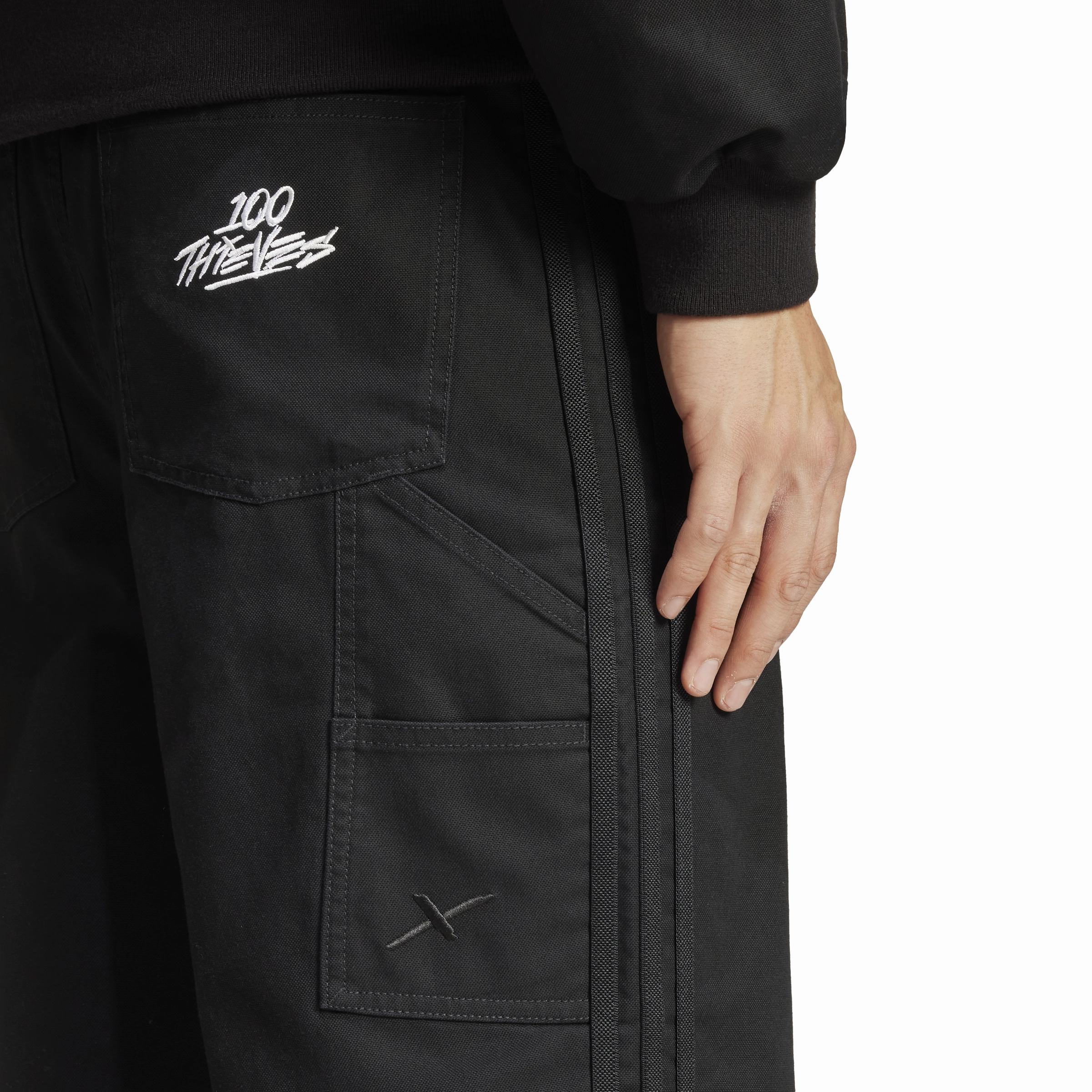   100 Thieves Pants 'Black'