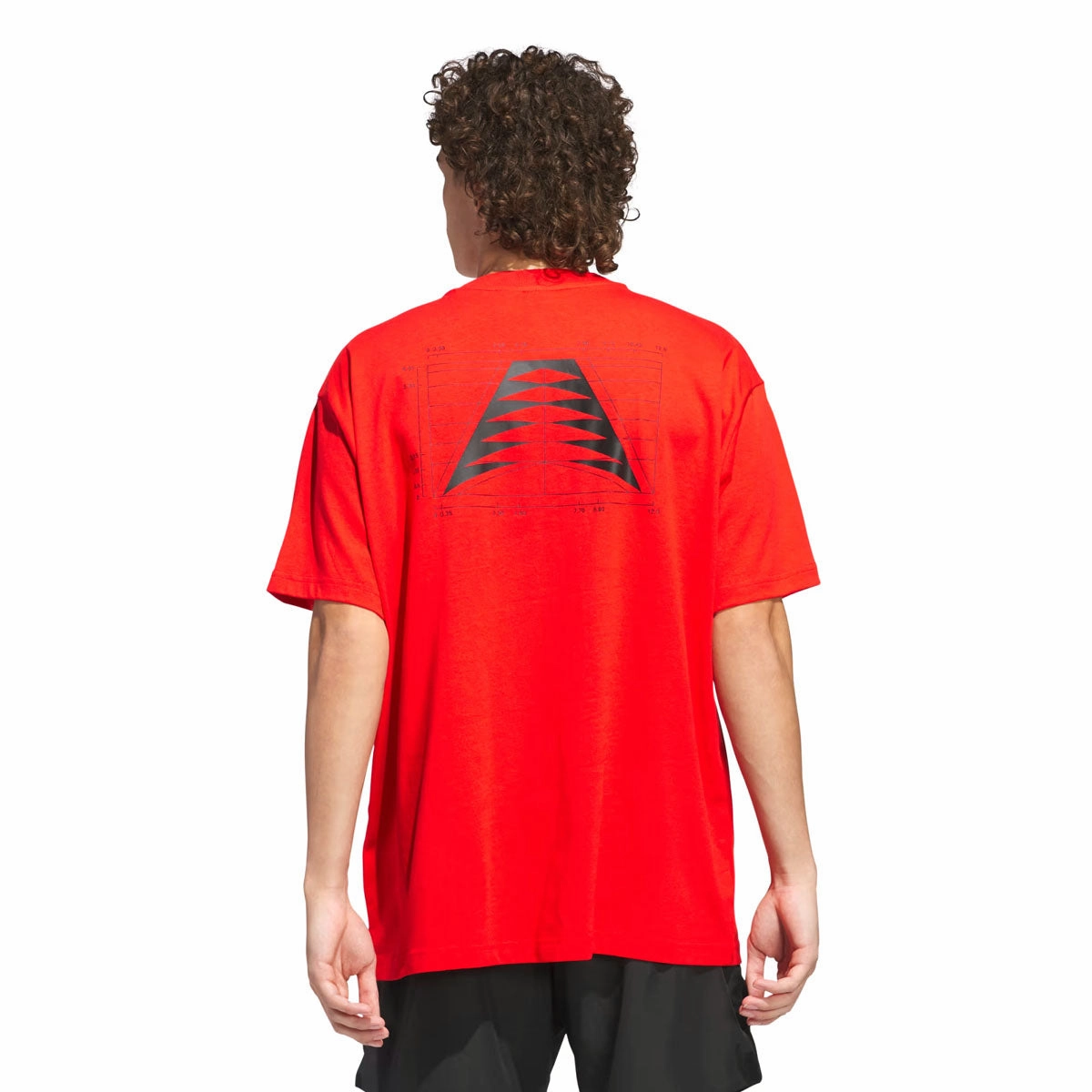   Anthony Edwards Seasonal Logo Tee 'Active Red'