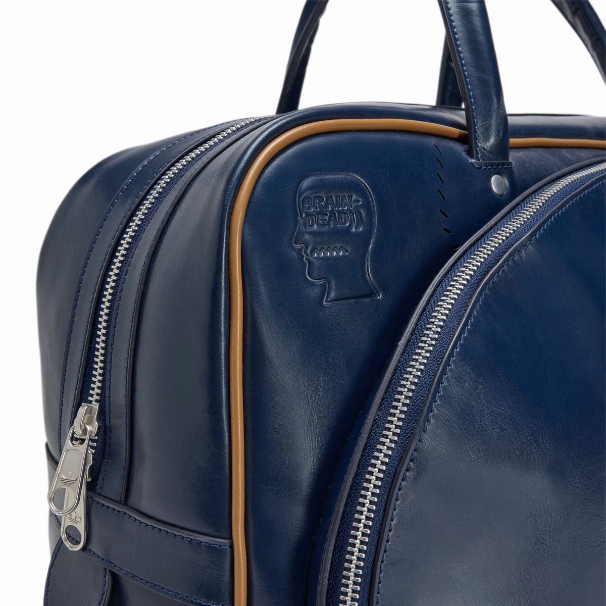   Brain Dead Bag 'Collegiate Navy Brown Dessert'