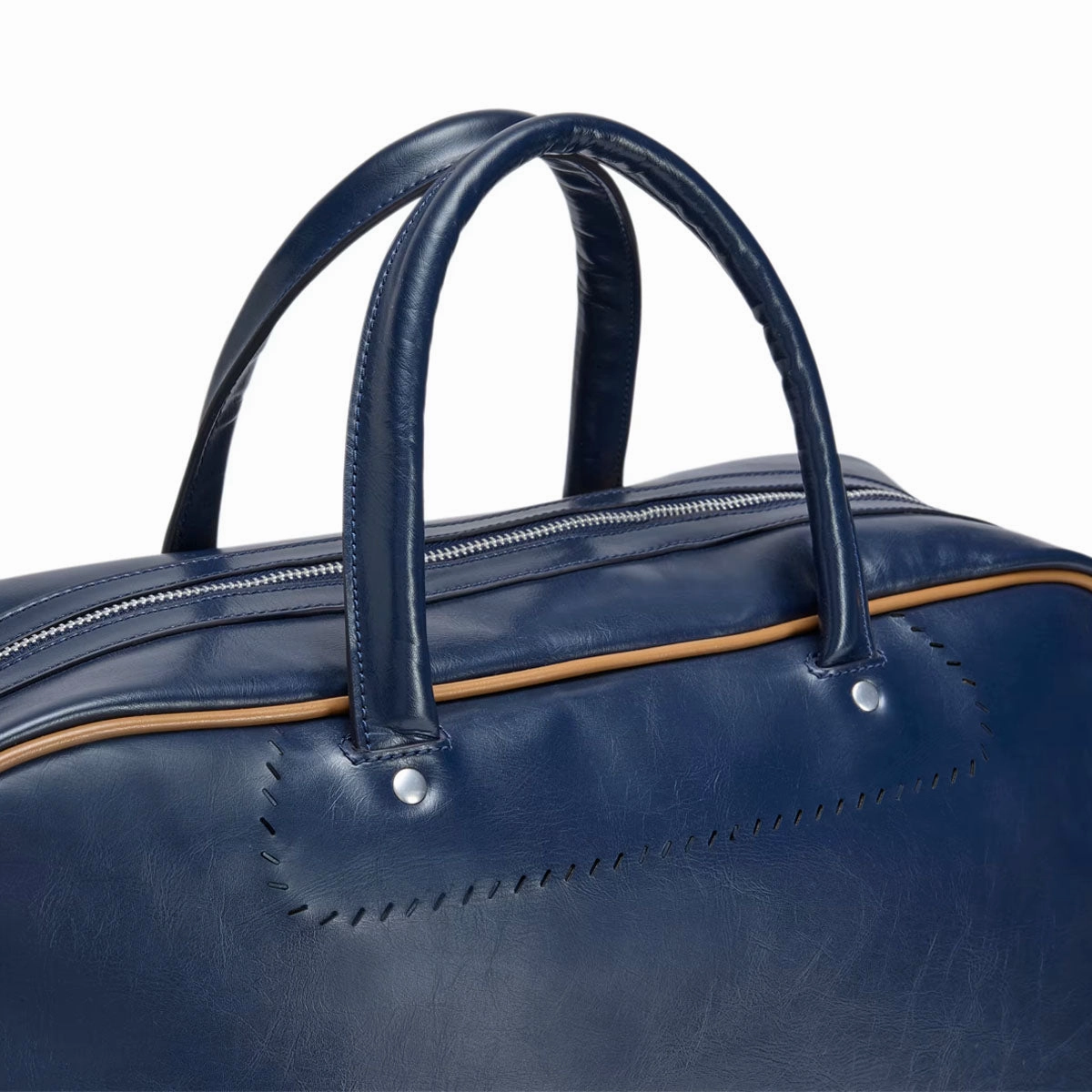   Brain Dead Bag 'Collegiate Navy Brown Dessert'