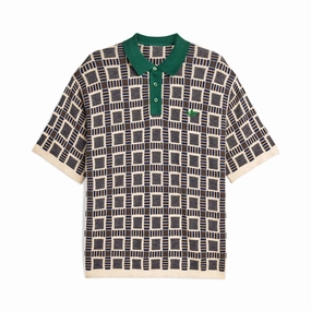   Brain Dead Polo Tee 'Dust Sand'