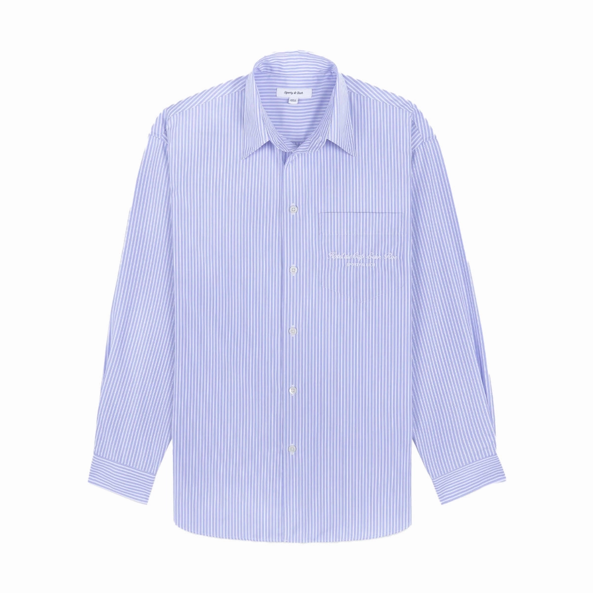   Hotel du Cap Eden-Roc Cursive Oversized Shirt 'Blue White'