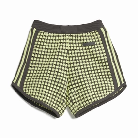  Wales Bonner Crochet Shorts 'Semi Frozen Yellow Brown'