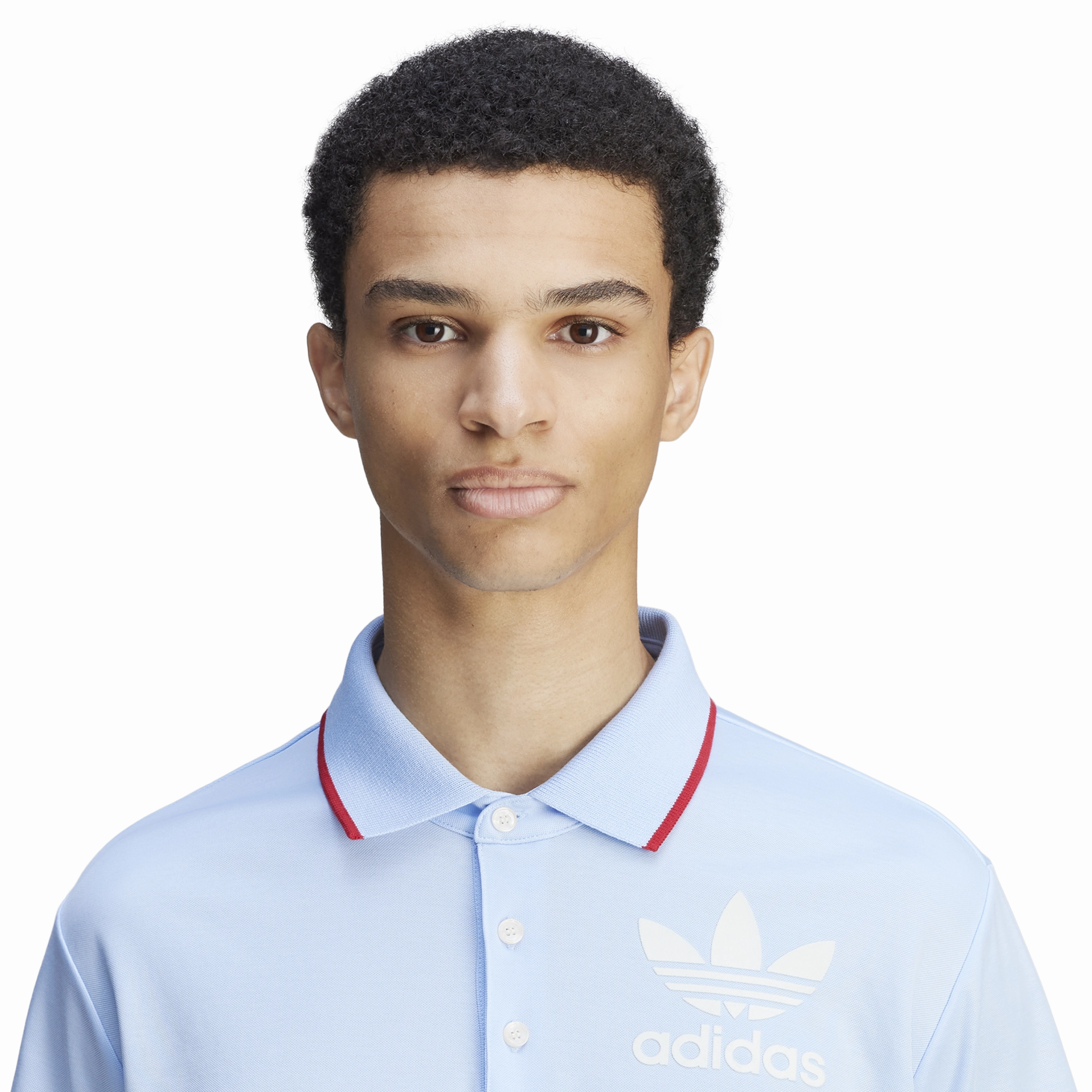   Wales Bonner Polo Tee 'Glow Blue'
