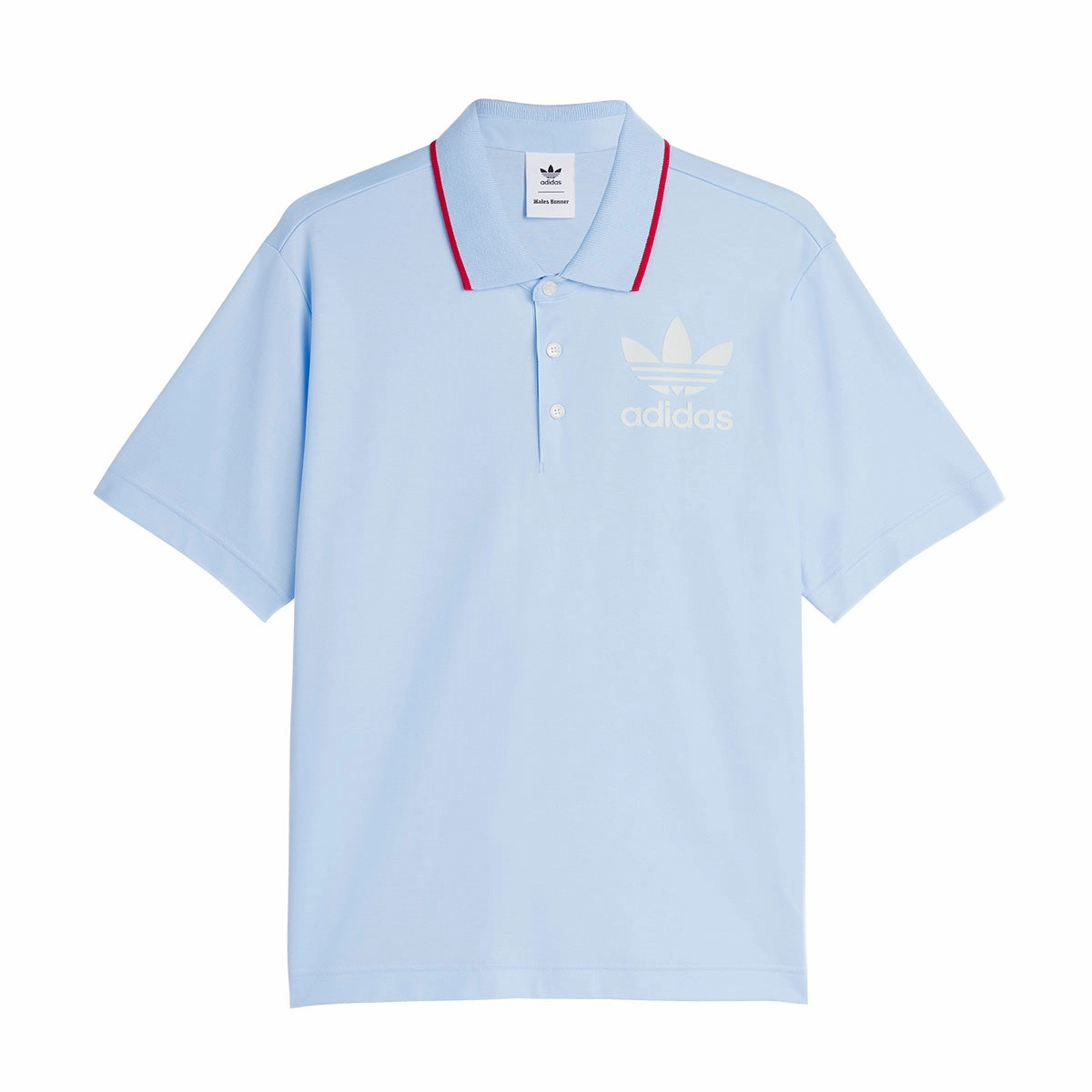   Wales Bonner Polo Tee 'Glow Blue'