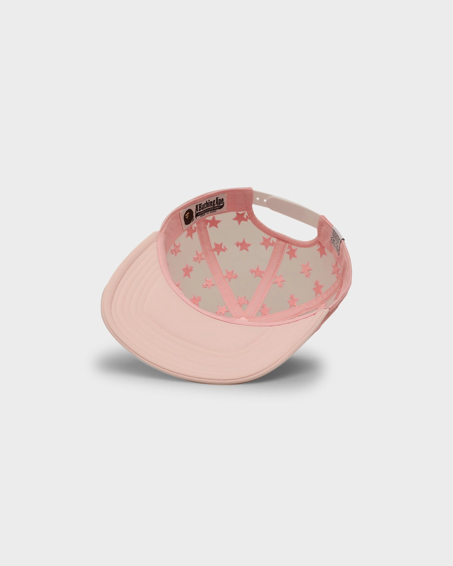 A Bathing Ape Star Mesh Cap Snapback Pink