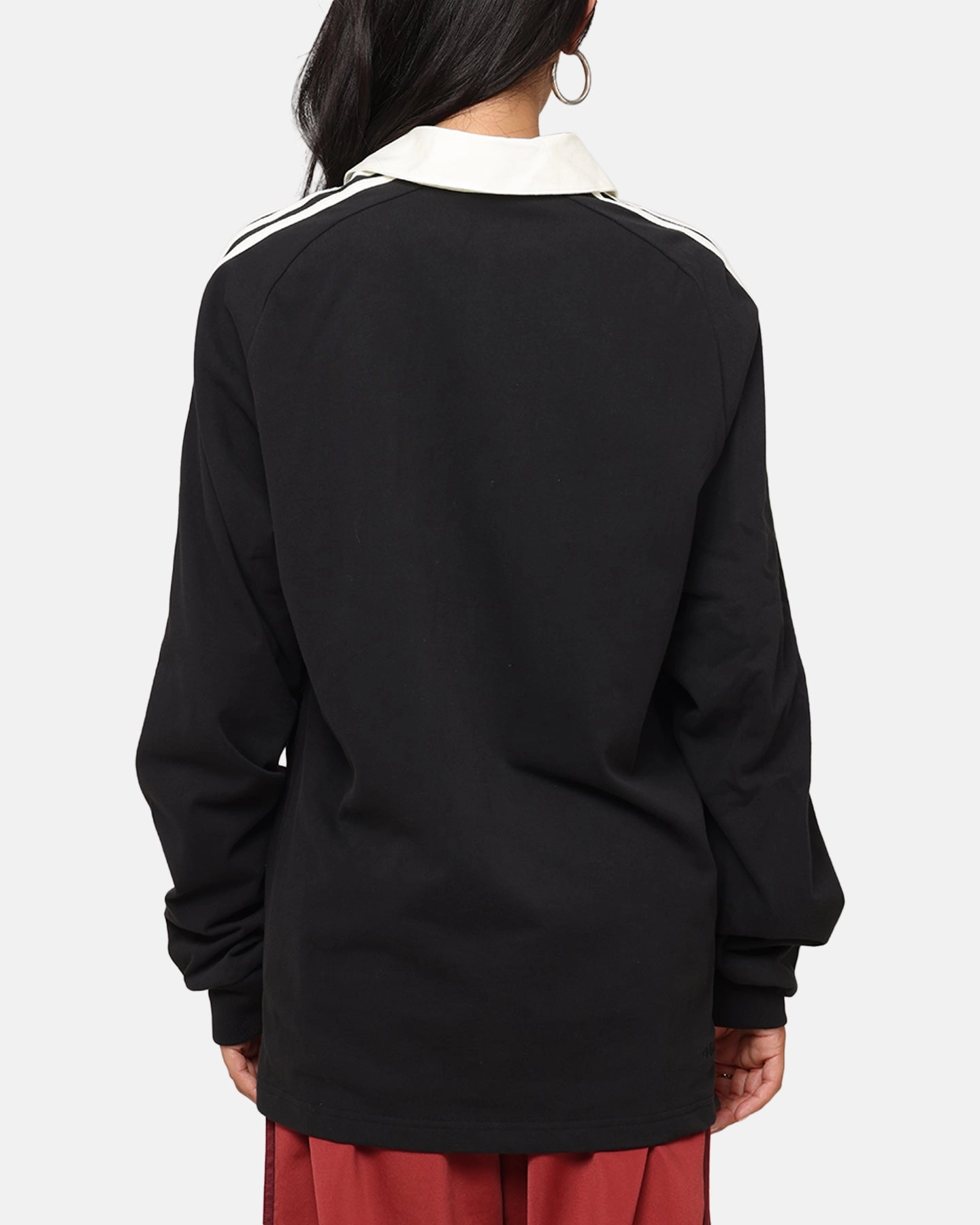 Adidas Rugby Polo Shirt Black