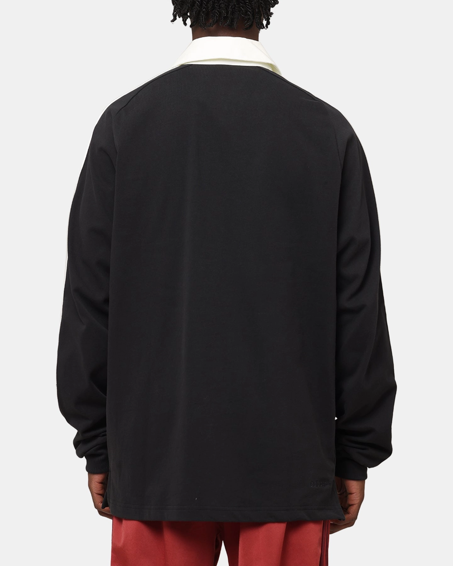 Adidas Rugby Polo Shirt Black
