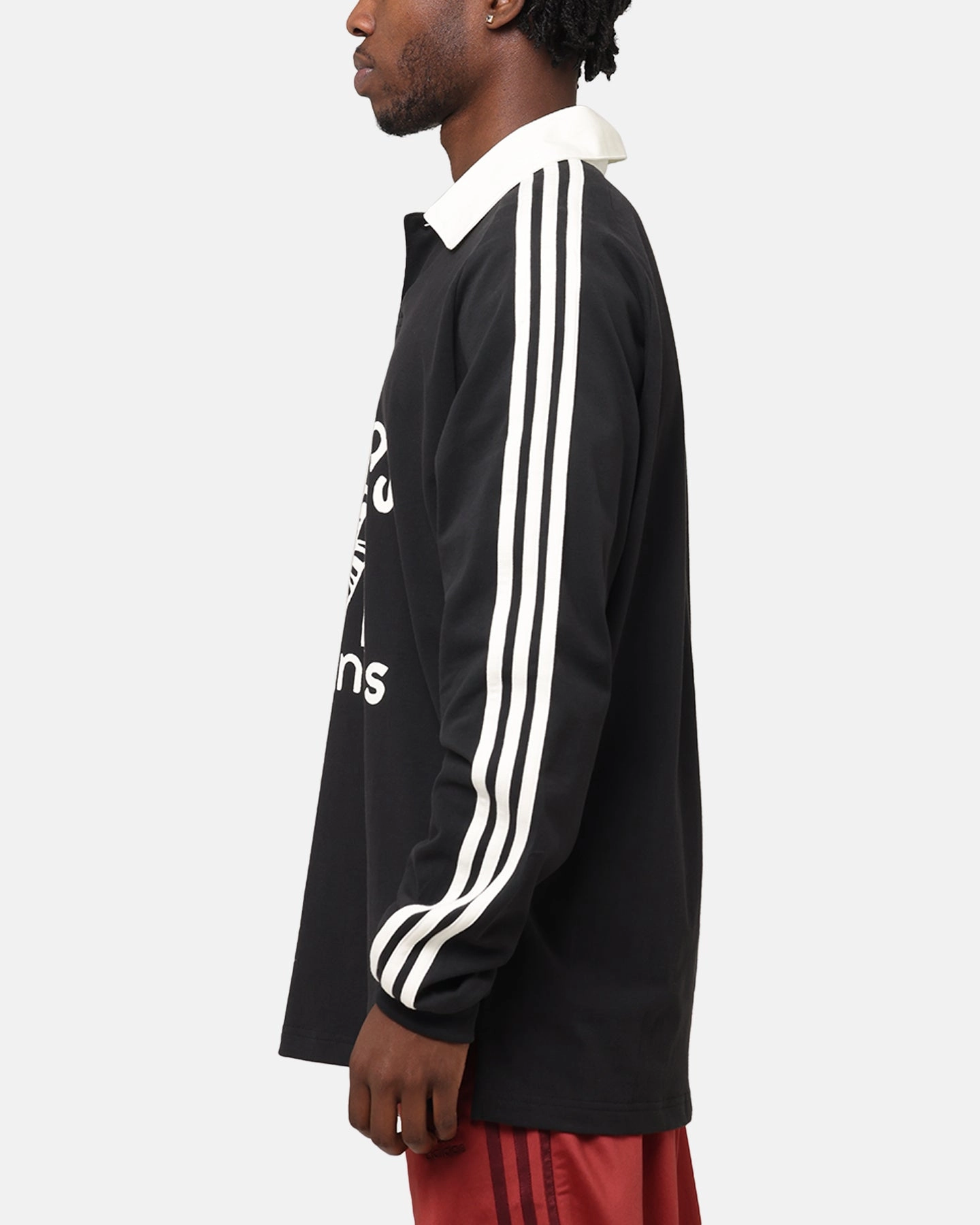 Adidas Rugby Polo Shirt Black