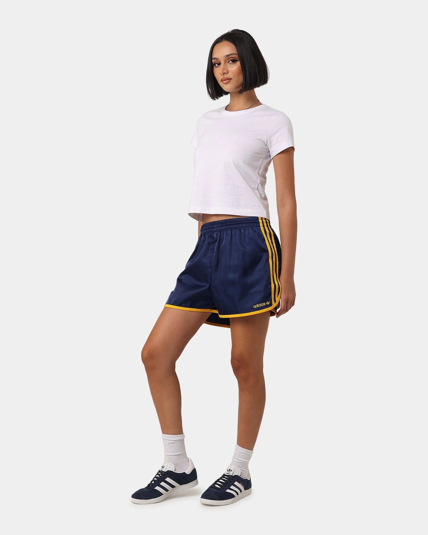 Adidas Women's Sprinter Shorts Dark Blue