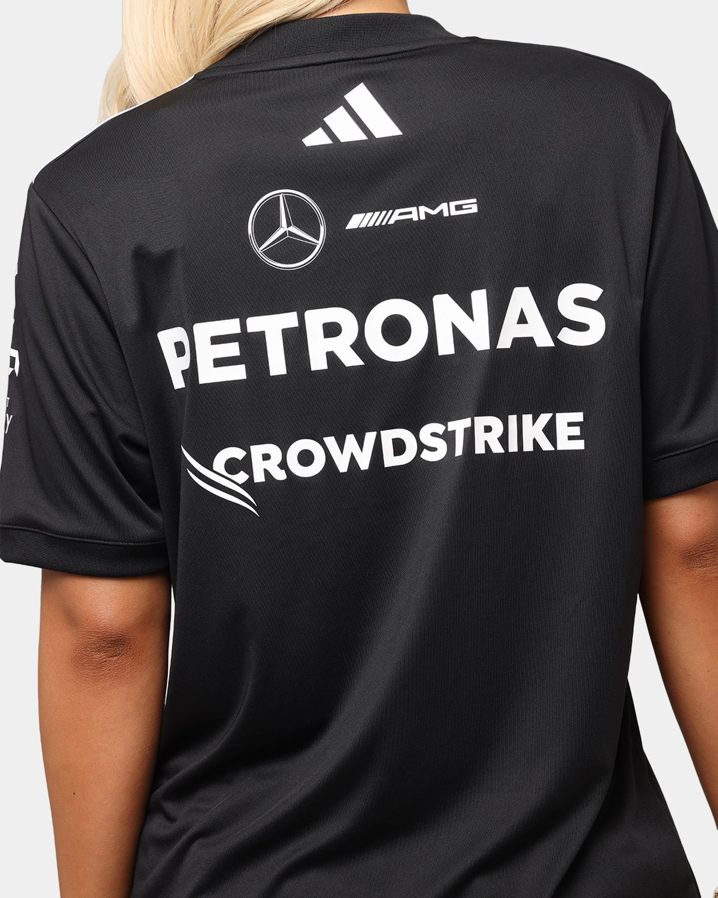 adidas x Mercedes-AMG PETRONAS Formula One F1 2025 Team Driver T-Shirt Black