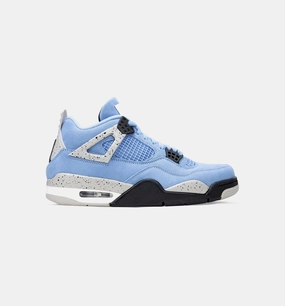 Air Jordan 4 Retro University Blue Mens Lifestyle Shoe - Blue/Black/White Limit One Per Customer