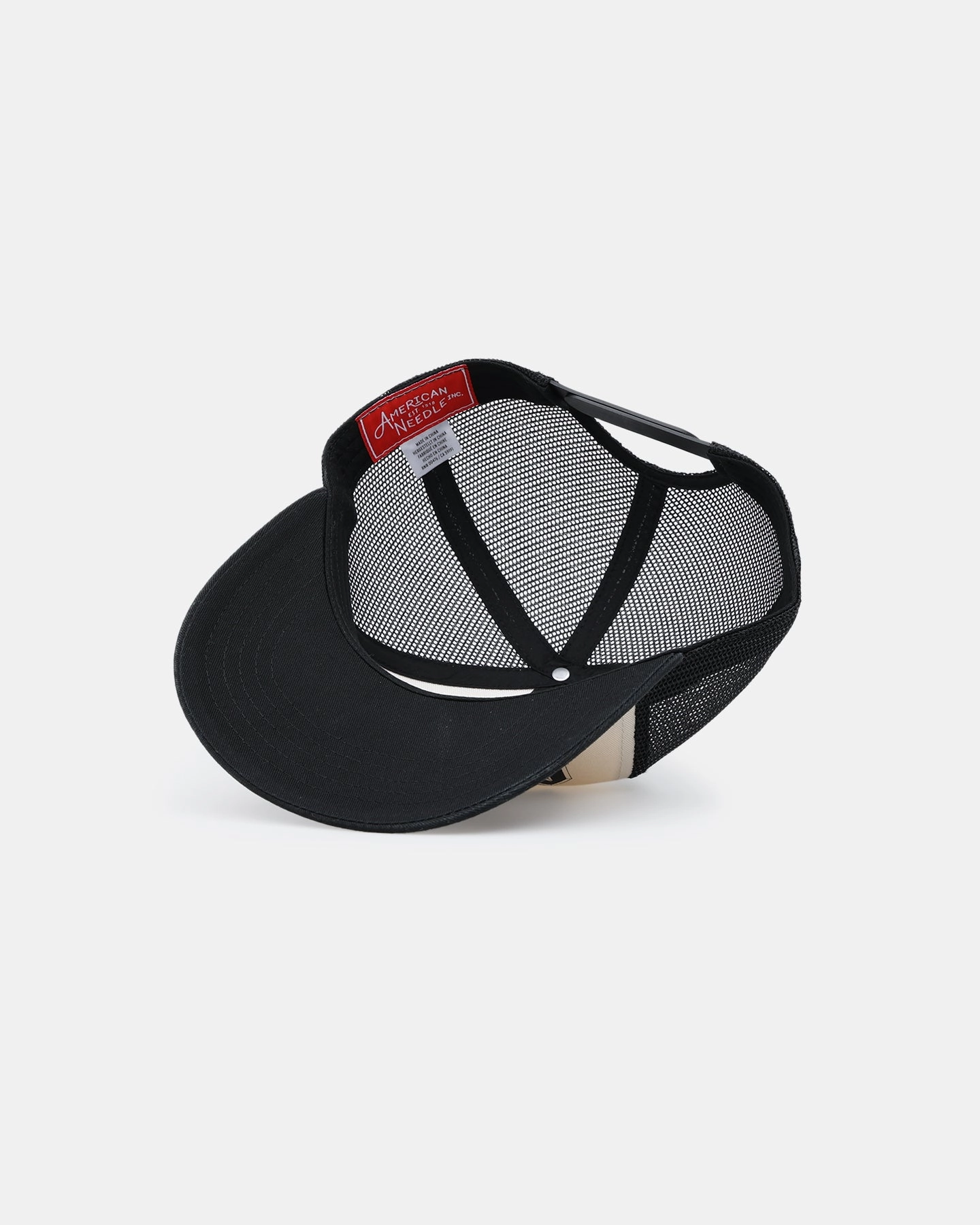 American Needle Sinclair Trucker Snapback Black/Ivory