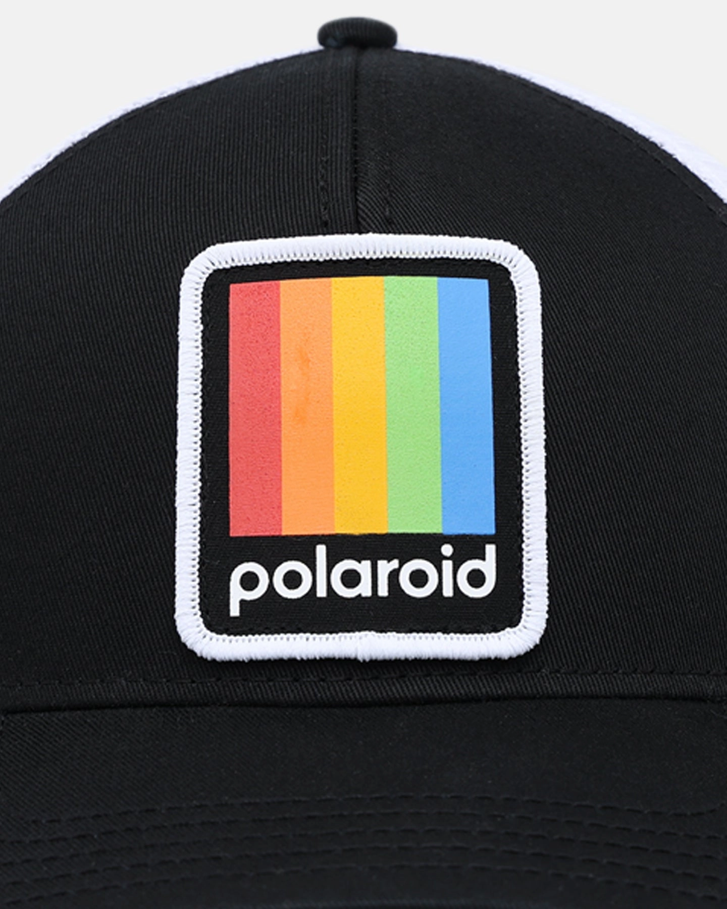 American Needle Twill Valin Patch Trucker Snapback White/Black