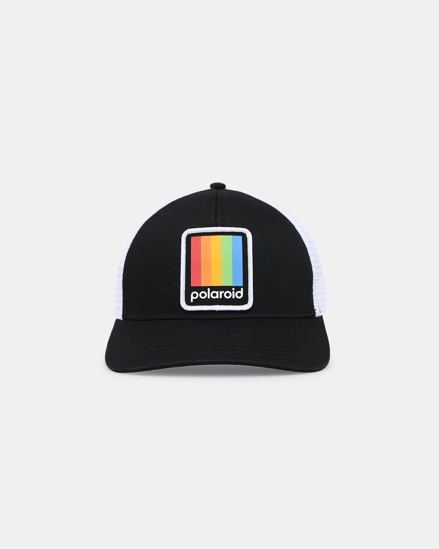 American Needle Twill Valin Patch Trucker Snapback White/Black
