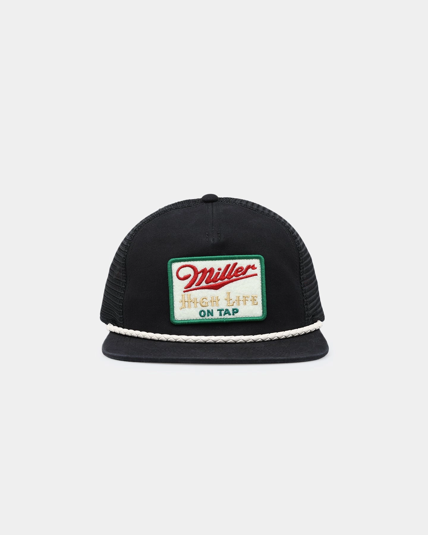 American Needle Wyatt Trucker Snapback Black