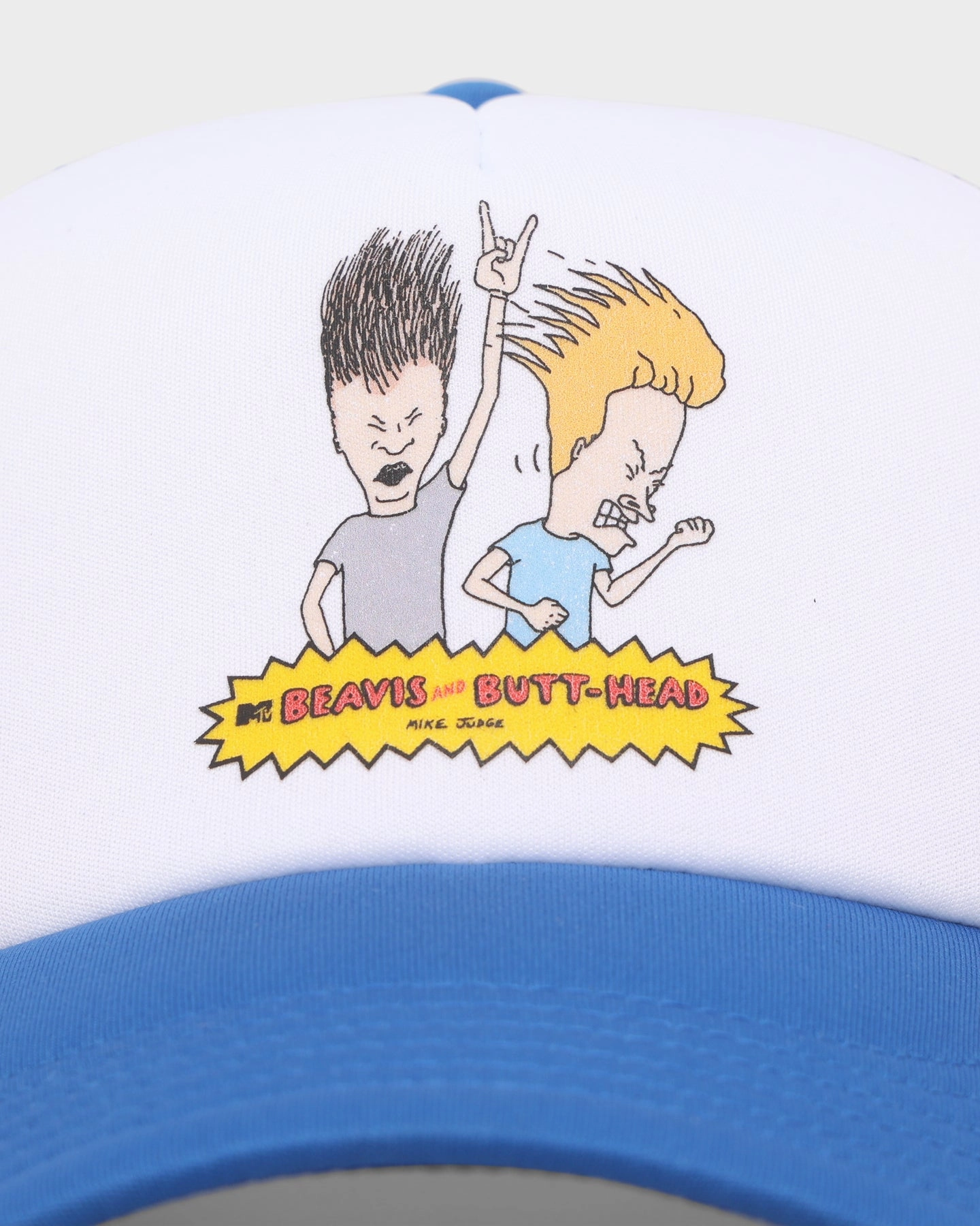 American Thrift American Thrift X Beavis & Butthead Rock Trucker Snapback White/Royal
