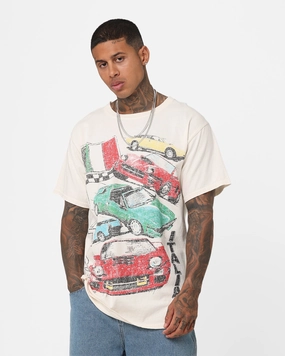American Thrift Bella Macchine Vintage T-Shirt Off White