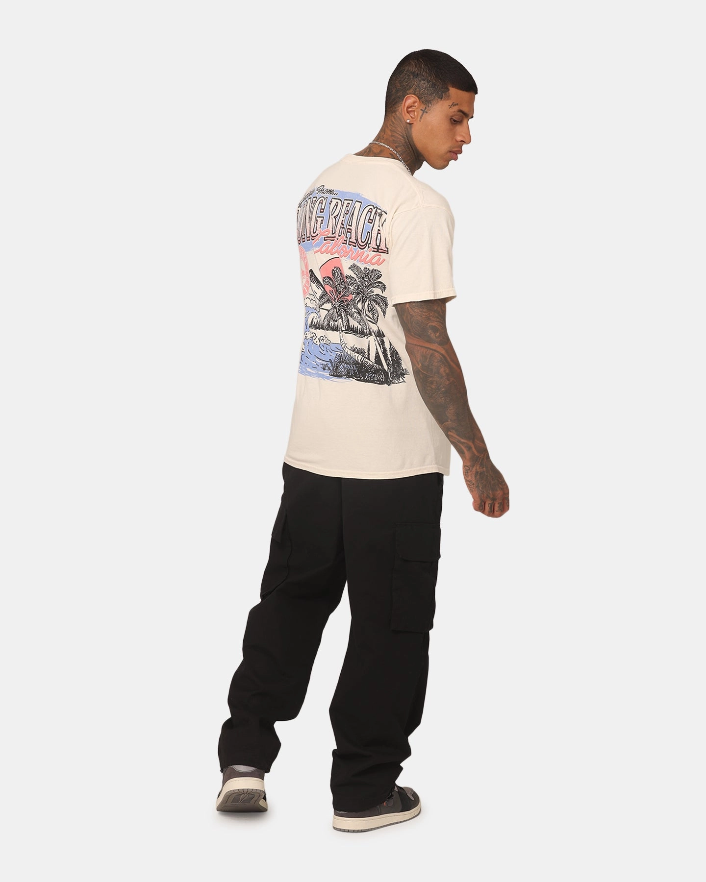 American Thrift Long Beach T-Shirt Off White