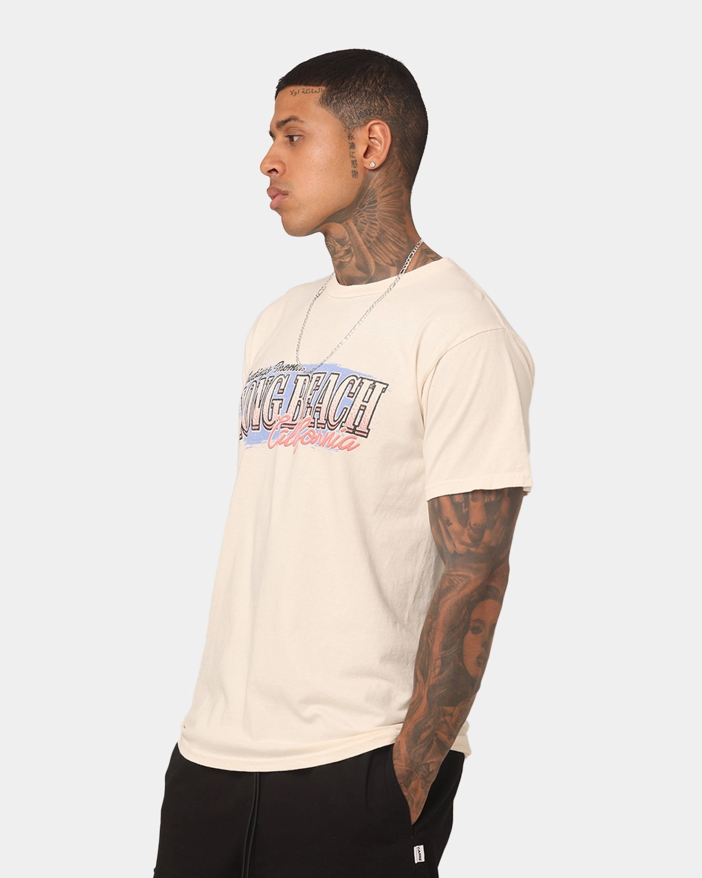 American Thrift Long Beach T-Shirt Off White
