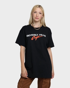American Thrift X Beverley Hills Cop BHC Logo T-Shirt Black