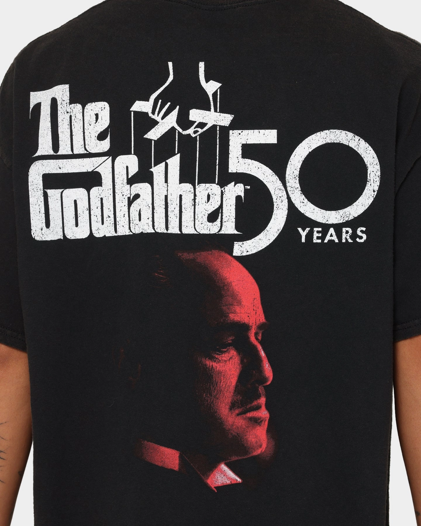 American Thrift X The Godfather The Godfather Movie Vintage T-Shirt Black Wash