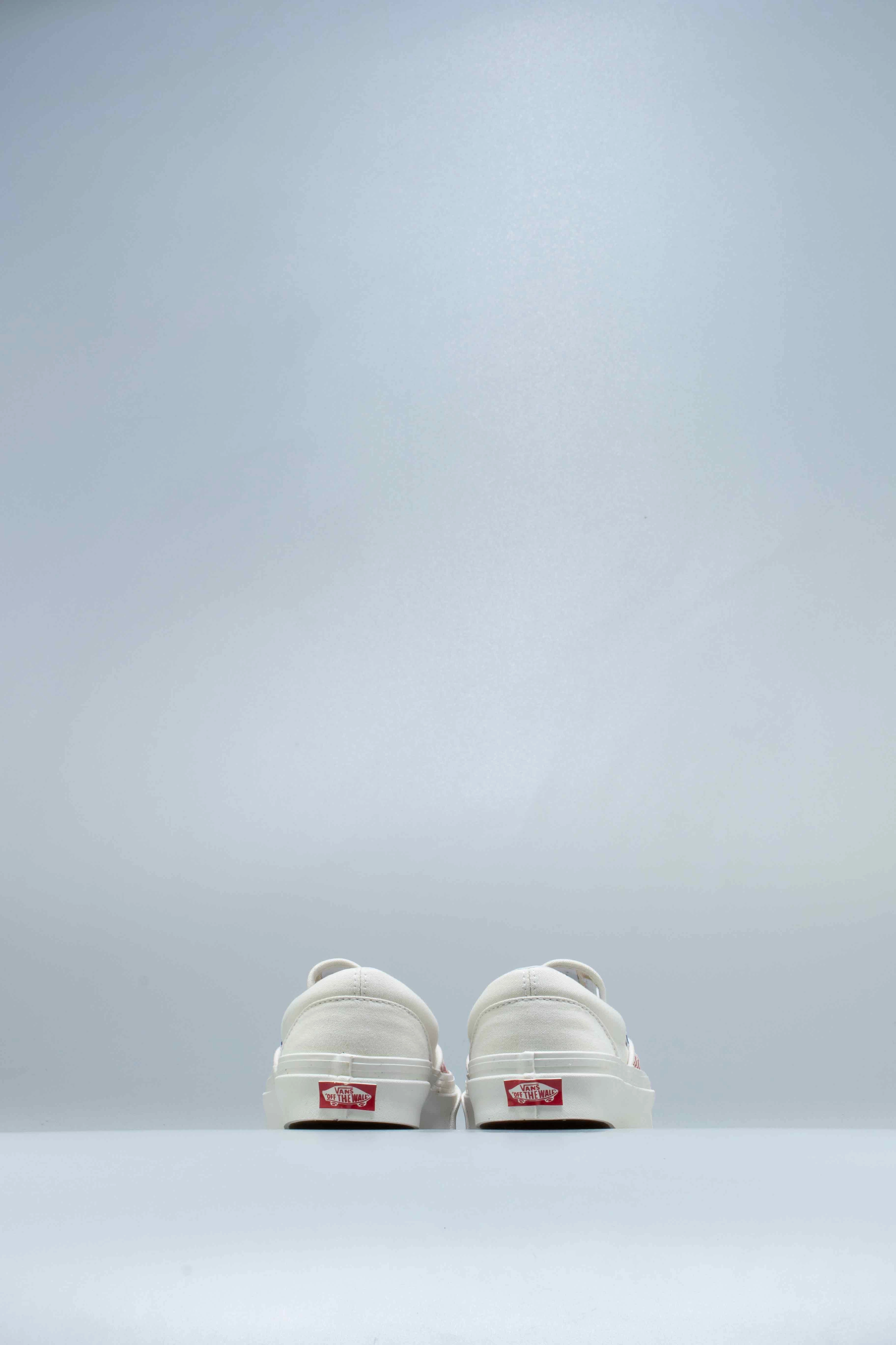 Anaheim Factory Slip On 98  DX Mens Shoe - OG Red/White