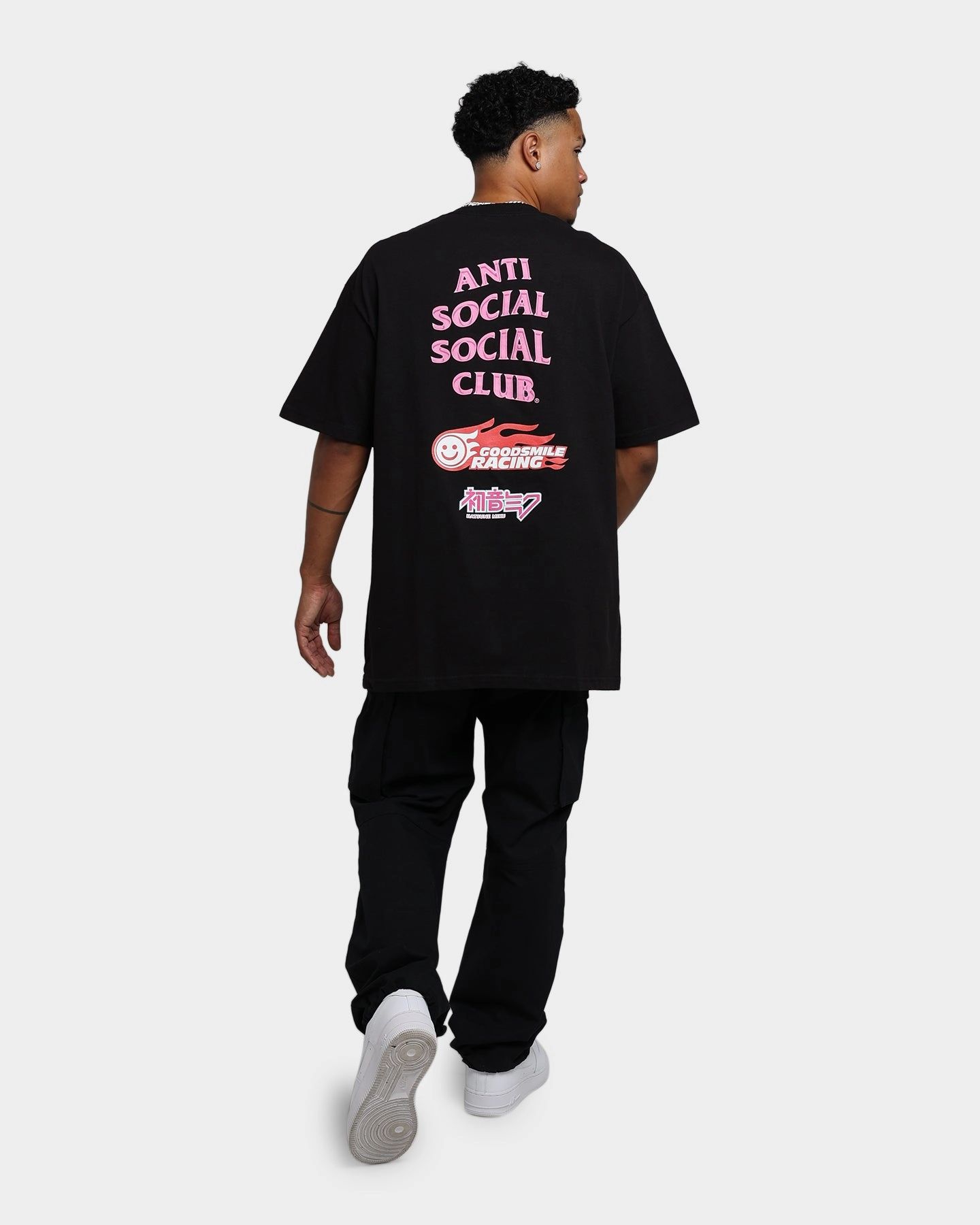 Anti Social Social Club Good Smile Racing T-Shirt Black