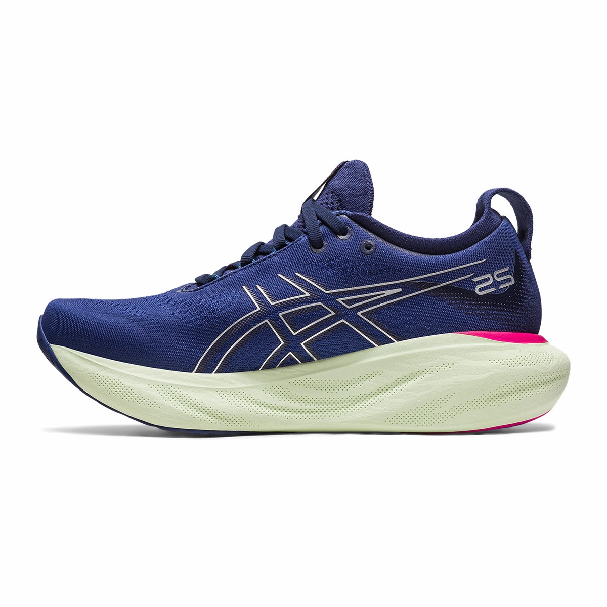 Asics Gel Nimbus 25 - Indigo Blue - Pure Silver