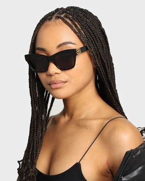 Balenciaga Dynasty Butterfly Sunglasses Black/Gold