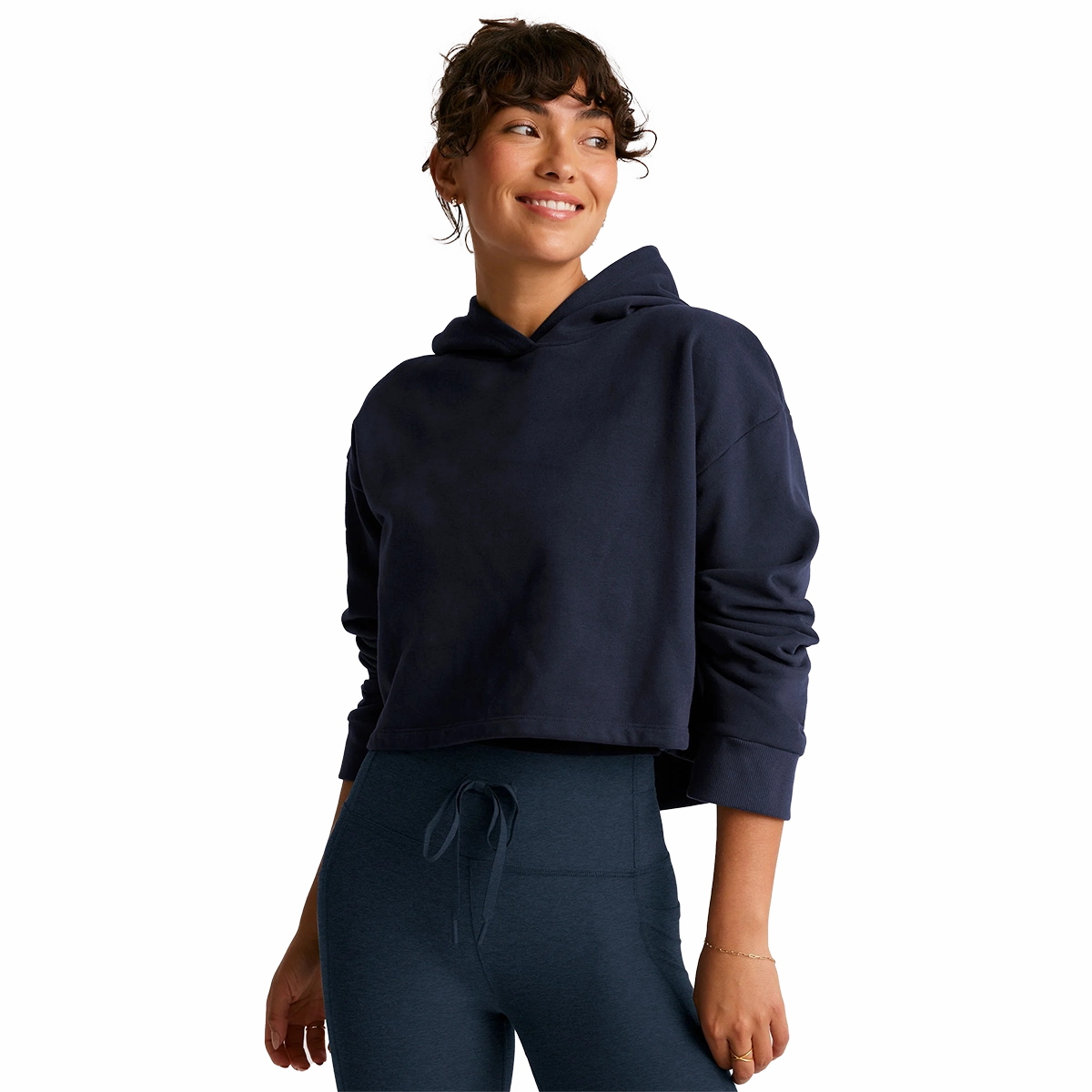 Beyond Yoga Happiness Cropped Hoodie