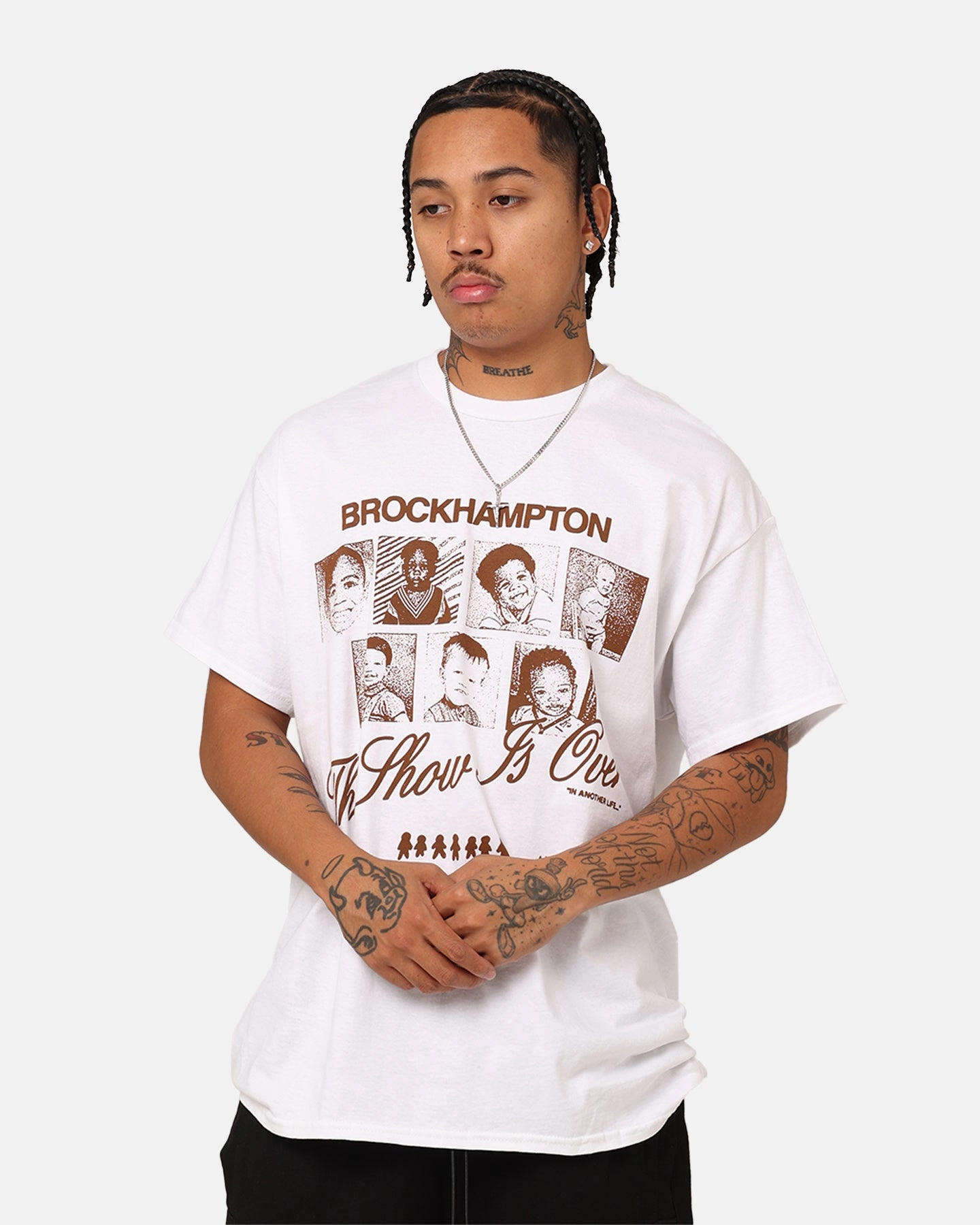 Brockhampton The Show Is Over T-Shirt White