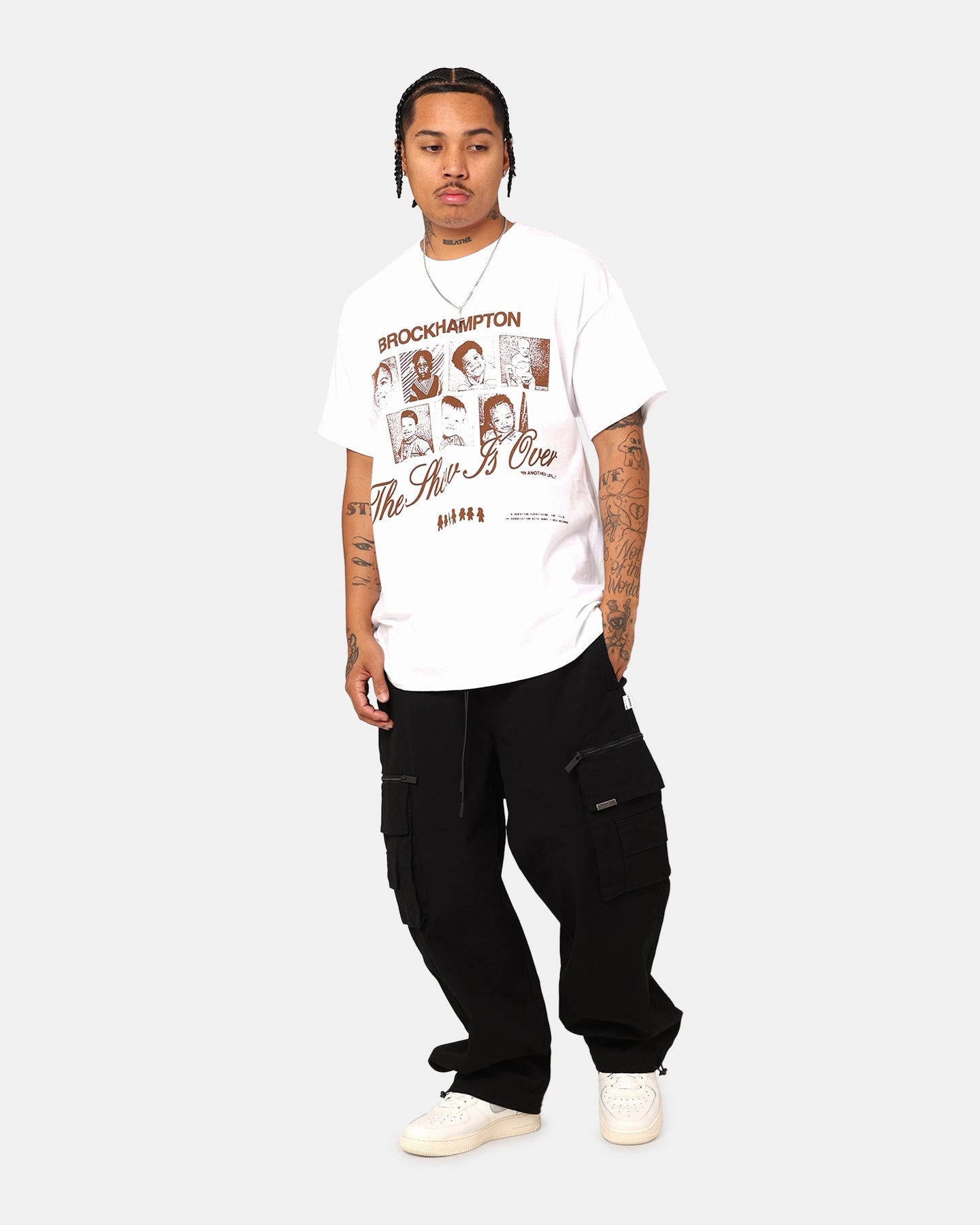 Brockhampton The Show Is Over T-Shirt White
