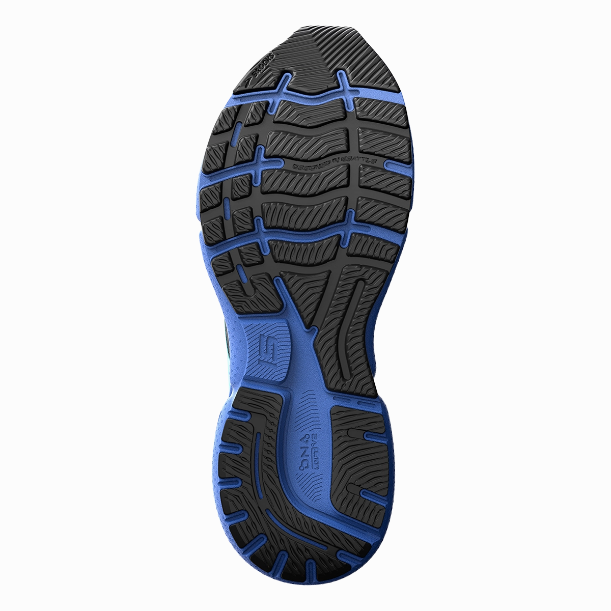 Brooks Ghost 15 - Black - Blue - Aruba