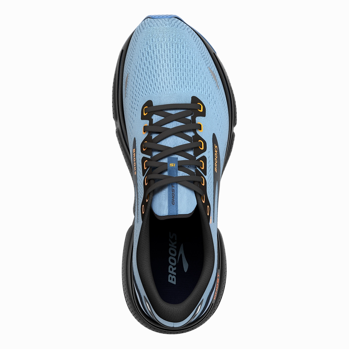 Brooks Ghost 15 - Light Blue - Black - Yellow