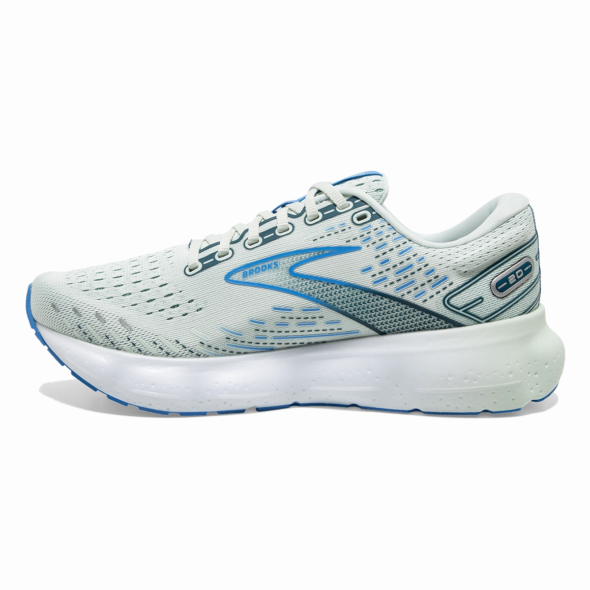 Brooks Glycerin 20 - Blue Glass - Marina - Legion Blue