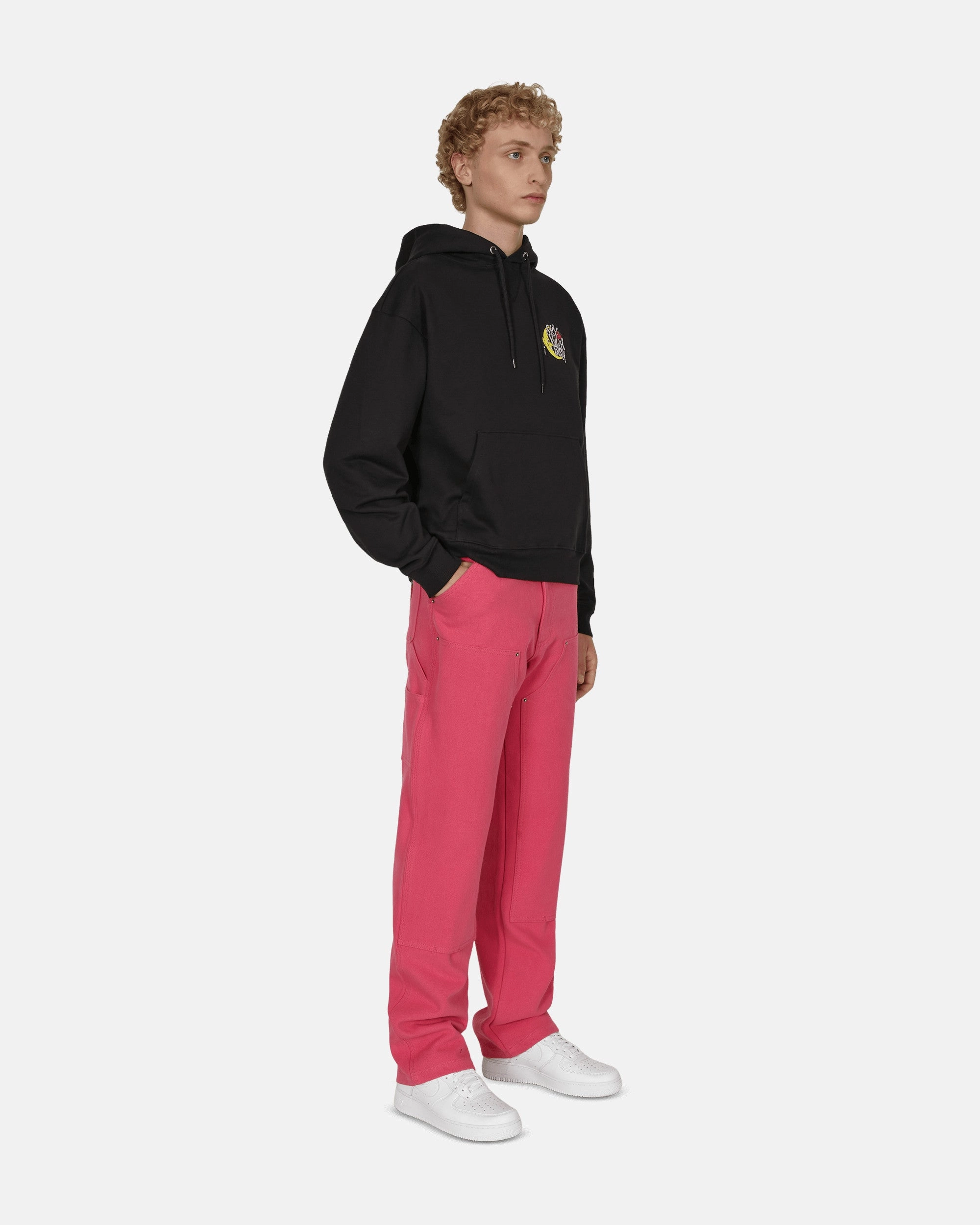 Canvas Workwear Pants Pink