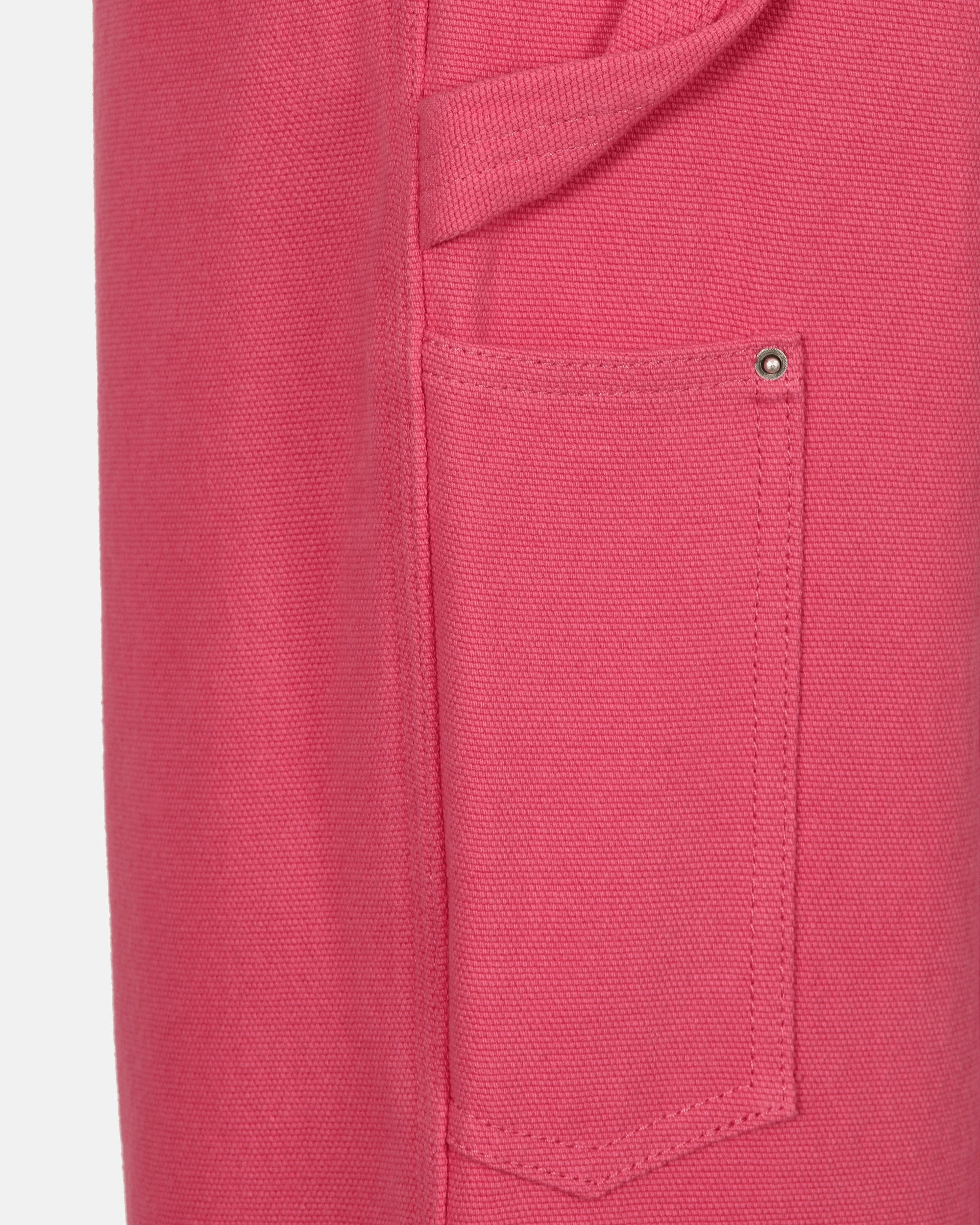 Canvas Workwear Pants Pink