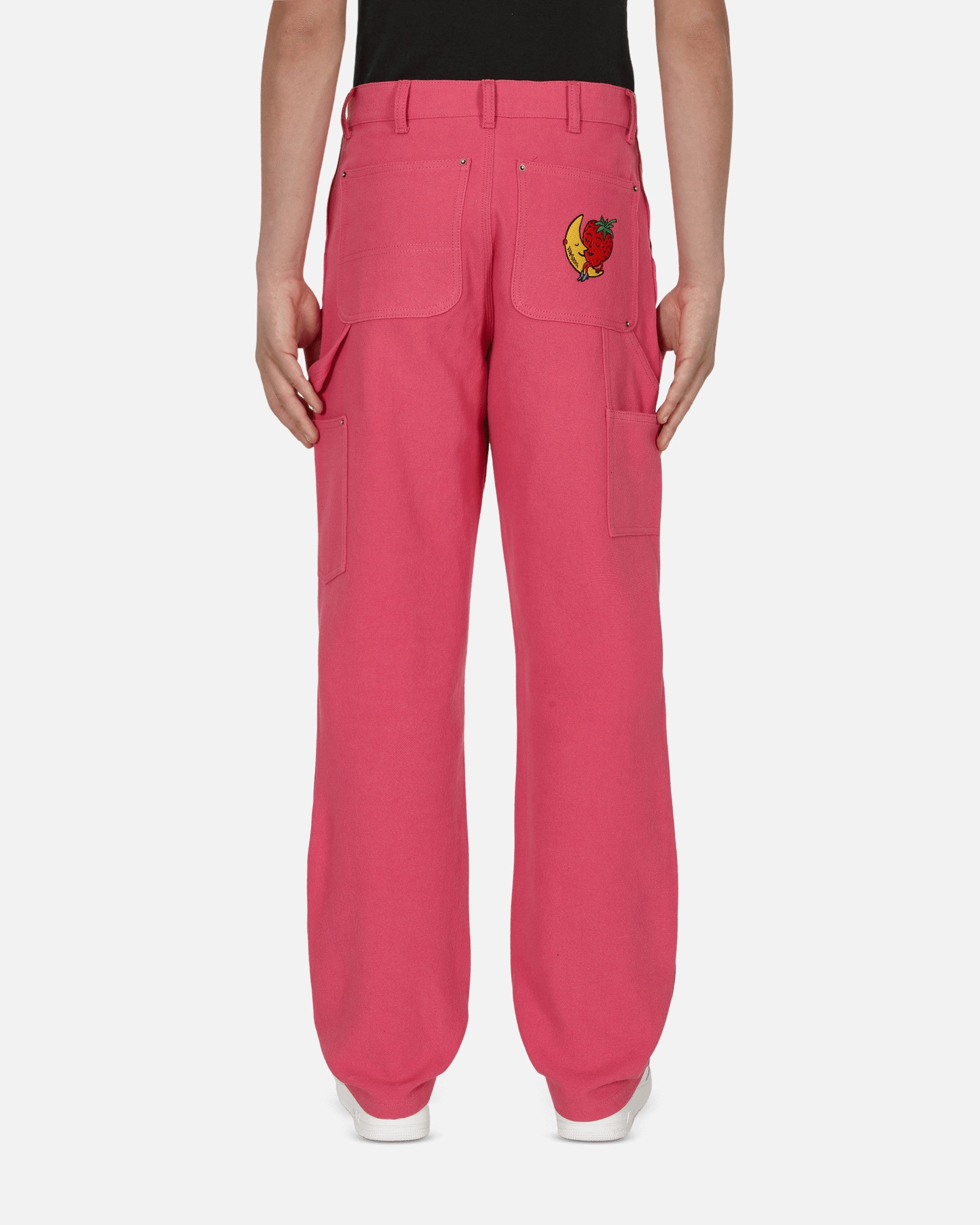 Canvas Workwear Pants Pink