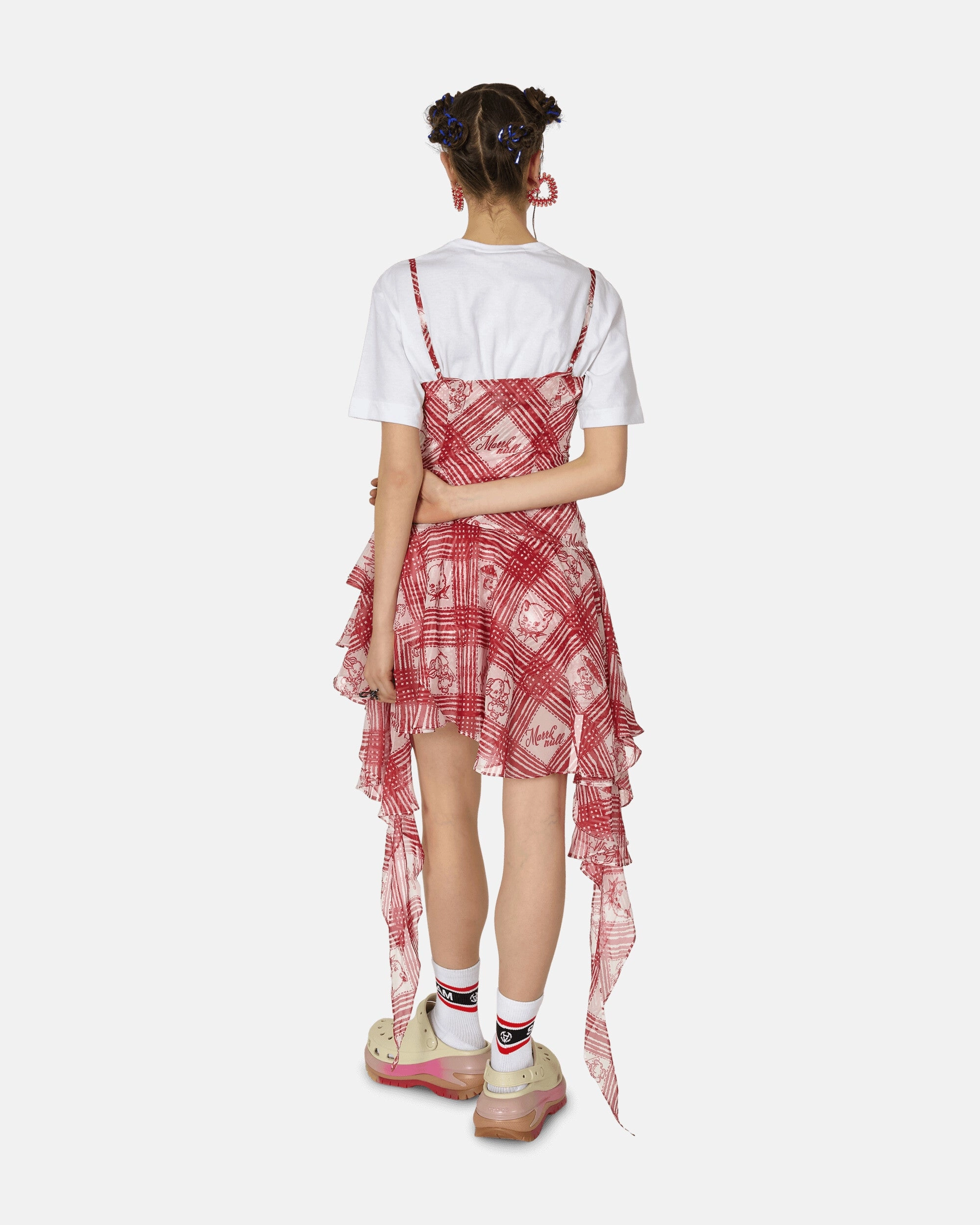 Cat Dress Red