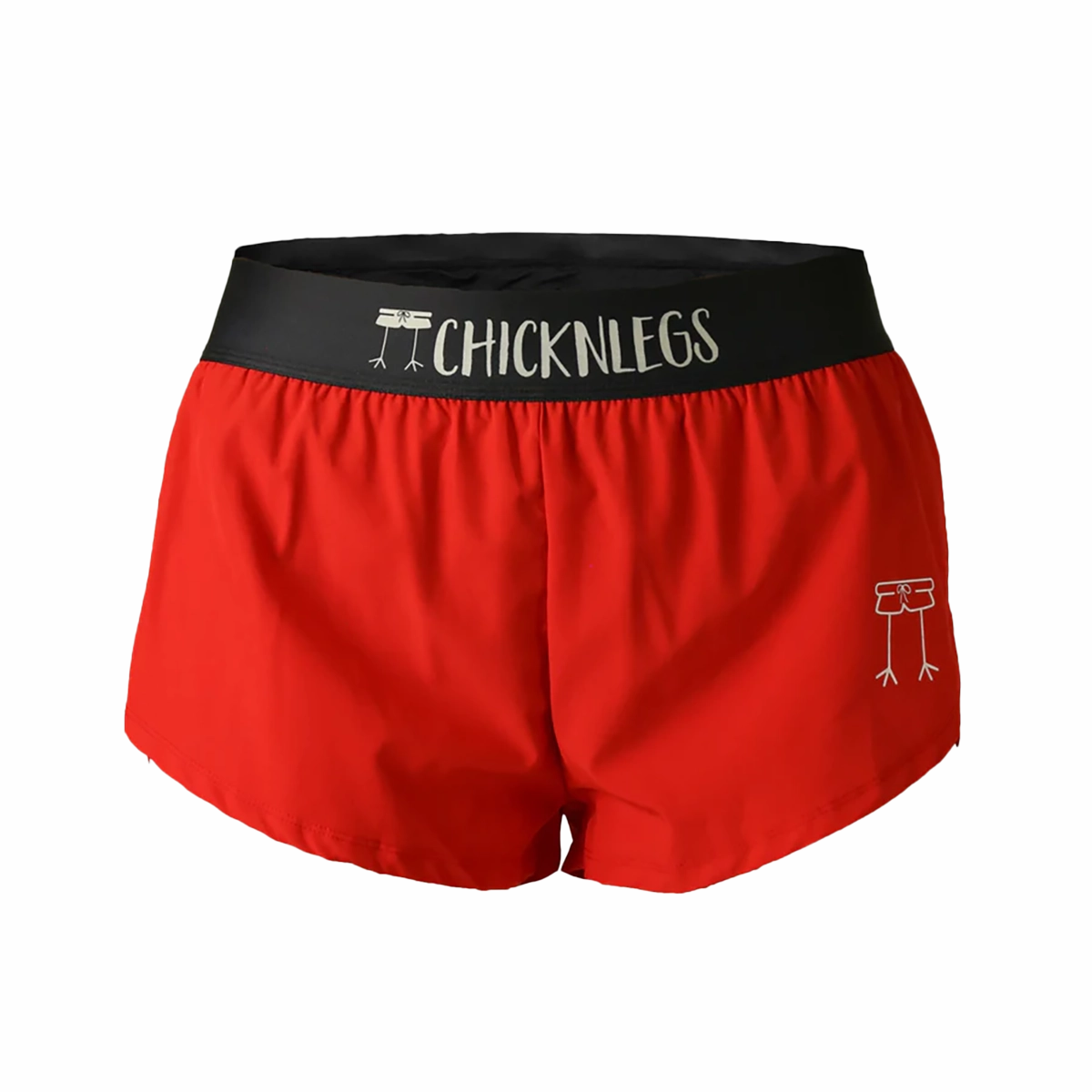 ChicknLegs 1.5 Split Shorts Red