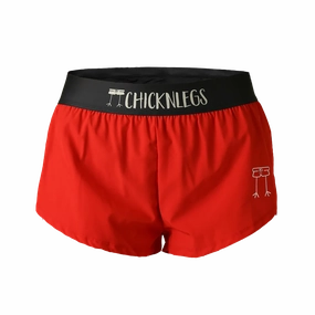 ChicknLegs 1.5 Split Shorts Red