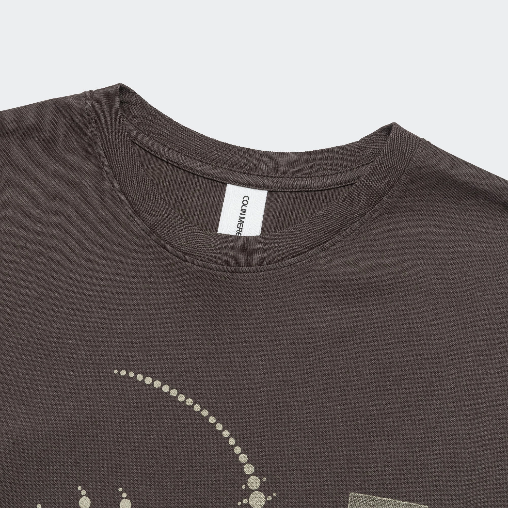 Crop Circle T-Shirt - Peat