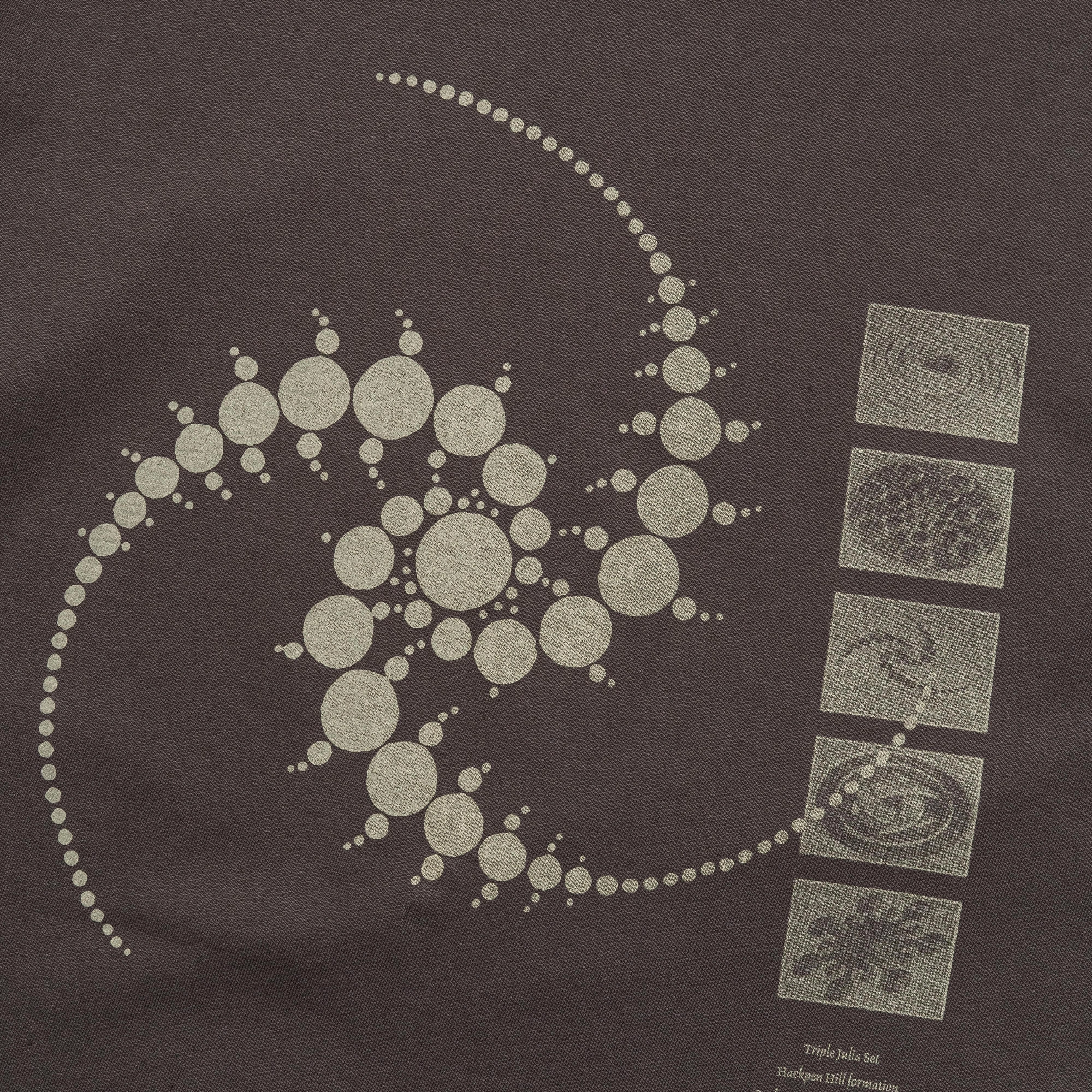 Crop Circle T-Shirt - Peat