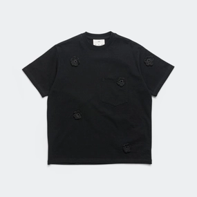 Daisy Standard Tee - Black Soft Roots Jersey