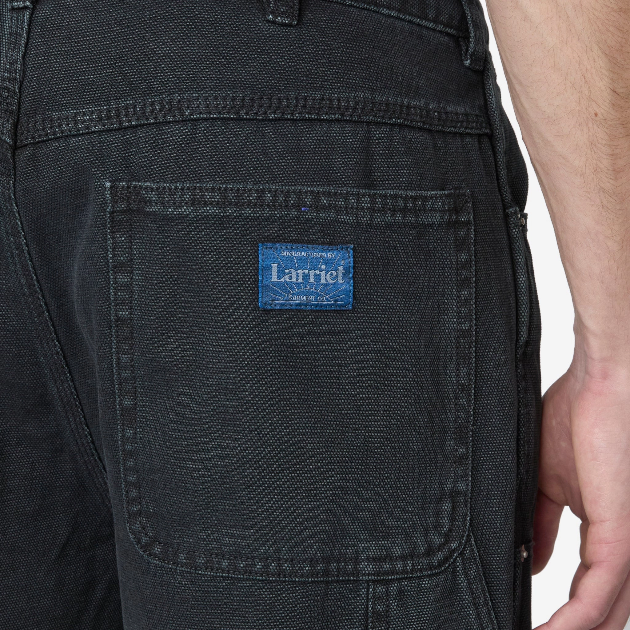 Double Knee Carpenter Pant Used Black